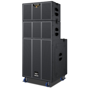 Fonte di fabbrica 500W ad alta potenza 15 pollici Multi-funzionale batteria Mobile esterna palco quadrato linea linea <span class=keywords><strong>Array</strong></span> altoparlante RGB - Product Image 1