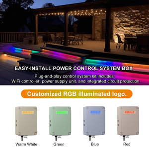 Permanente RGBW <span class=keywords><strong>LED</strong></span>-Pixel-Lichtleisten für den Außenbereich 24V mit smarter Steuerung IP68 für dauerhafte Weihnachts- und Feiertagsbeleuchtung am Dachvorsprung - Product Image 5