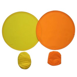 ペット折りたたみ可能フリスビーファン布フライディスク犬用おもちゃゲーム - Product Image 5