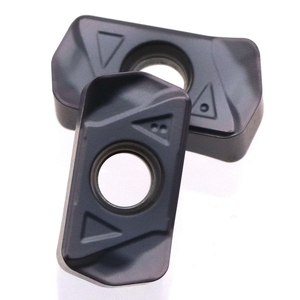 MaiFix 10pcs LNMU 0303数控车床合金立铣刀双面快速进给刀片铣刀 - Product Image 1