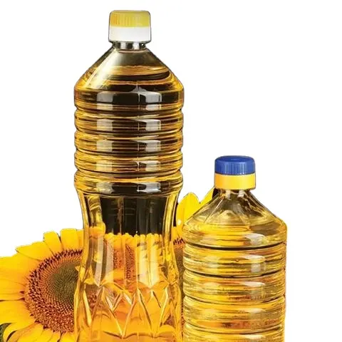 Vente de gros Prix compétitif Huile de tournesol Comestible raffinée Huile de cuisson de tournesol Huile de tournesol raffinée