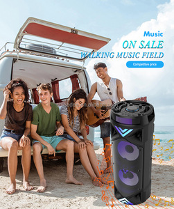 Al Aire Libre nuevo Bt pantalla LED Multimedia Audio Flash Loud Booming Box Subwoofer inalámbrico Dj sistema de sonido - Product Image 2