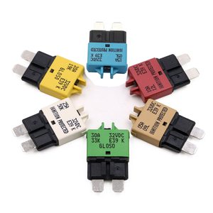 Manual Reset Fuses E93 <strong>Circuit</strong> <strong>Breaker</strong> Low Profile ATO/ATC Standard Regular Fuse <strong>Breakers</strong> E39 for Automotive Cars Trucks SUVBoat - Product Image 2