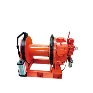 5 tấn/11000lbs antiputrefactive điều khiển bằng tay 100m Wire Rope không khí Powered winch với phanh tay và không khí duy nhất phanh cho biển - Product Image 1