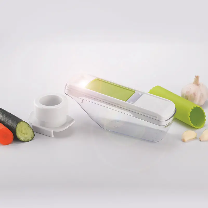 Mini ferramenta manual de tomate de plástico, ferramenta doméstica para cozinha, processador de alimentos