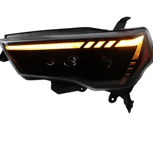 Toyota 4runner <span class=keywords><strong>4</strong></span>-runner otomobil ön farı meclisi için yüksek kaliteli araba parçaları far LED farlar için 2012-2022