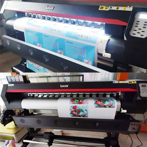 Santosラージワイドフォーマットエコ溶剤インクジェットプリンタープロッターデコルテ1.8m 1.9m 2.5m 3.2m DX5 CabezalXP600ヘッドGraphtec - Product Image 6