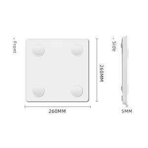 Ücretsiz SDK APP özel profesyonel kişisel ağırlık spor ölçeği bluetooth akıllı bmi tartı buthroom ölçekli insan için - Product Image 5