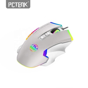 Neuankömmling Programmier bar Rechts RGB Optisches Gaming Anpassen Software Kabel gebundene Computer Mechanische Maus