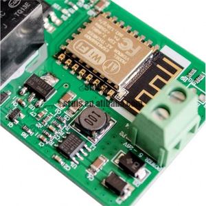 High quality ESP8266 Relay <strong>Module</strong> 10A 220V Network WIFI <strong>Module</strong> <strong>Input</strong> DC 7V~30V <strong>4</strong> Layers Board