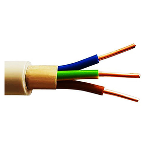PvcソリッドマルチコアBVVワイヤー5コアソリッドラウンドケーブル1.5mm 2.5mm 4mm6mm絶縁銅線70 BV地下100メートル