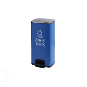 Modern <strong>Design</strong> Indoor Waste Bin 30L Rectangular <strong>Garbage</strong> <strong>Container</strong> with Cover for Office Kitchen Hotel Garden Use - Product Image 1