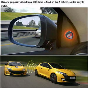 Easy <strong>Installation</strong> One Blind Spot radar <strong>Sensor</strong> on the Car Rear Windshield to Monitor Blind Spots on Both Sides of the Car - Product Image 3