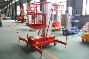 Piattaforma di lavoro aereo pieghevole monoalbero 6m 8m 10m-facile trasporto - Product Image 5