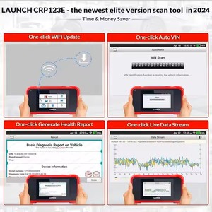 Excellent Price <strong>LAUNCH</strong> X431 CRP 123E V2.0 OBD2 Diagnostic Tools Auto OBD Engine ABS SRS Transmission Coder Reader <strong>Scanner</strong> - Product Image 6