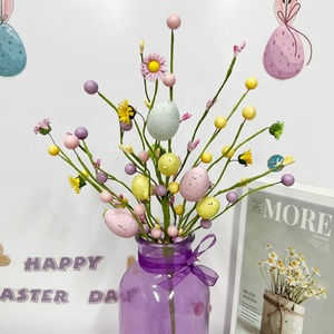 Artificial Easter <strong>Tree</strong> Branches for <strong>DIY</strong> Craft Home Party Spring Decor Floral Picks Decoration Eggs <strong>Twig</strong> Picks Flower Stem - Product Image 4