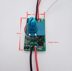 12V-18V DC <strong>PWM</strong> Light Brightness and Fan Speed <strong>Controller</strong> - Product Image 3