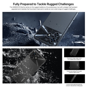売れ筋UMIDIGI G5 Mecha Rugged Phone、Face ID & Side Fingerprint Identification、6.6インチAndroid 13 Unisoc T606 Octa Core、 - Product Image 3