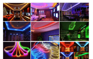 新潮流RGB灯带5M 10m SMD 5050 RGB 24V 12v条纹灯带发光二极管RGB室内室外 - Product Image 4
