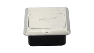 Universal montado en el piso Pop poder hembra caja con datos/piso cuadrado hembra universal/piso/salida computadora hembra - Product Image 5