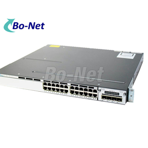 ใช้สวิตช์เครือข่ายกิกะบิต SFP 24พอร์ต Ge สามชั้น3750X WS-C3750X-24S-S - Product Image 4