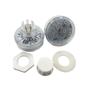 Nuovo arrivo Funfair Cabochon Led 48mm ac24v automatico Pixel luci E14 RGB 360 gradi lampada da divertimento LED Pixel - Product Image 1