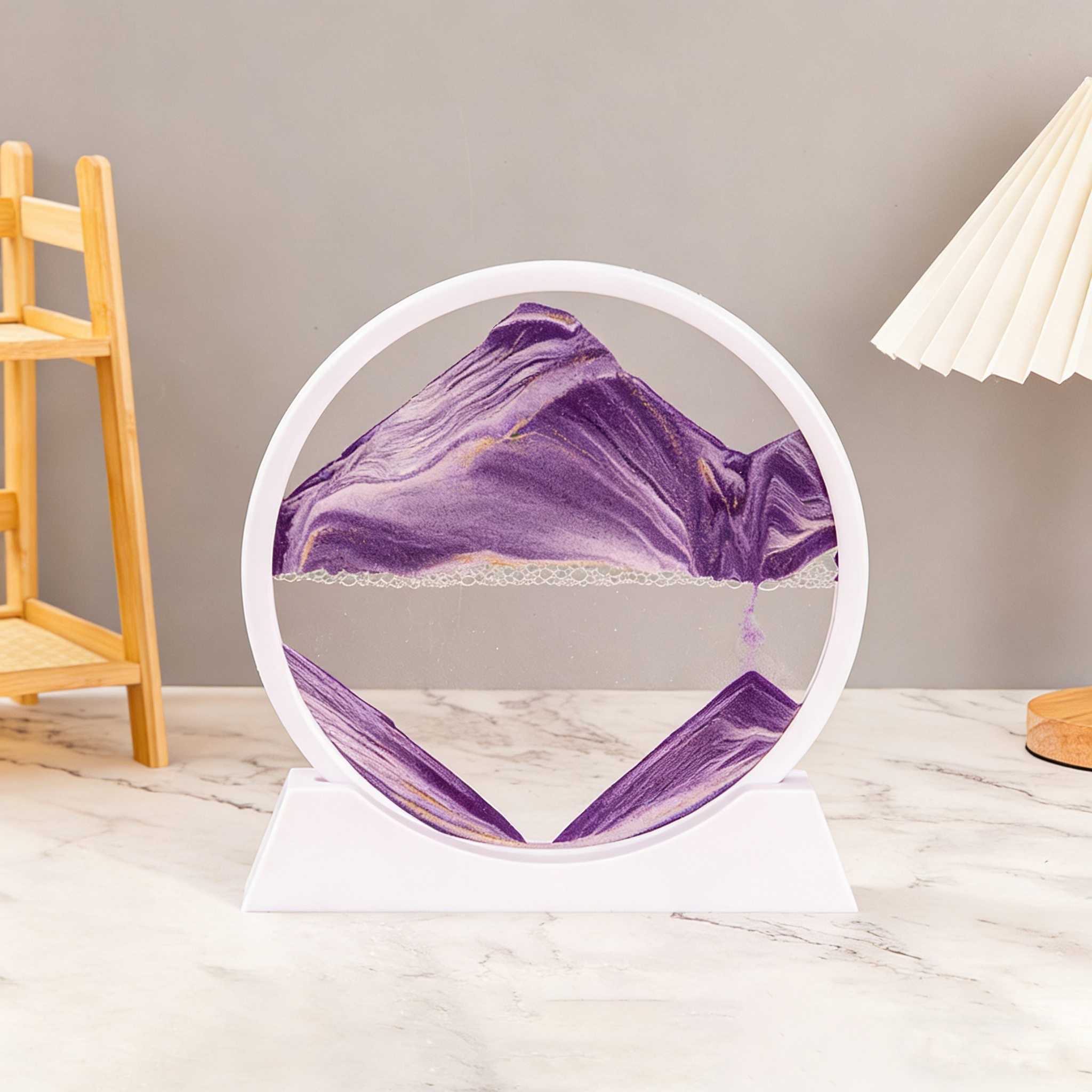bord blanc-violet