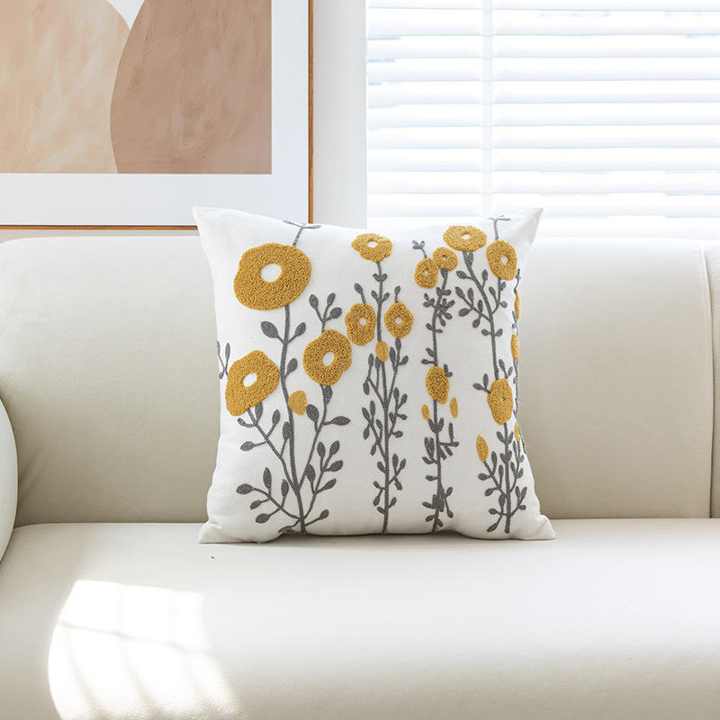 ดอกไม้สีเหลืองเล็กๆที่เรียบง่าย