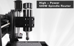 500瓦主轴3020加小型数控刳刨机家用DIY金属雕刻切割迷你数控刳刨机 - Product Image 4