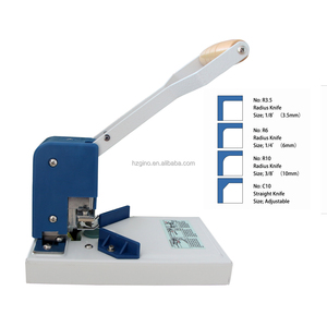 S-100โรงงานราคาที่แข่งขันคู่มือกระดาษรอบมุมเครื่องตัดบัตรตัด - Product Image 5