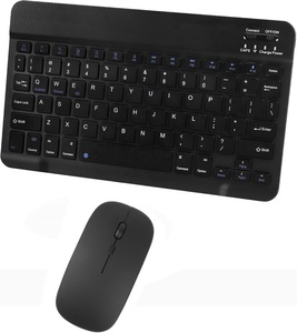 <strong>2025</strong> Hot Selling <strong>Multi</strong>-colors 10 Inch Wireless Bluetooth <strong>Keyboard</strong> and Mouse Combos Sets for IPad Iphone Smartphone Tablet PC - Product Image 4