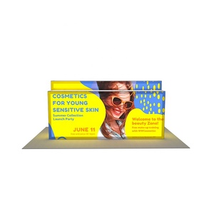 LED Light Backlit Aluminum SEG Frame <strong>Step</strong> <strong>Table</strong> Promotion Stand Acrylic Advertising Trade Show <strong>Display</strong> Exhibition <strong>Counter</strong> - Product Image 2