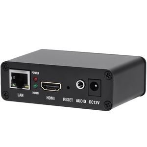 H.265 H.264 USB IP到HDMI视频流解码器高清IP摄像机解码器，用于解码HTTP RTSP RTMP UDP HLS