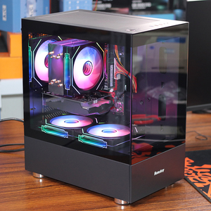 G30デスクトップコンピューターE5 2673 V3 32GB 500G 1テラバイトSSD RX550 4G 12コアwin11PCデスクトップコンピューターデザイン描画ゲームPCゲーマー - Product Image 5
