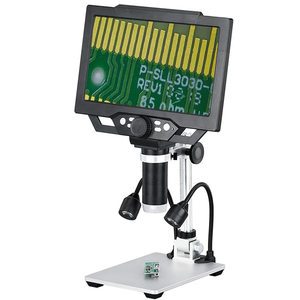 Microscopio Digital G1600 9 "12MP 1-1600X Microscopio Digital Electrónico Microscopio Trinocular Lupa de Amplificación Continua - Product Image 2