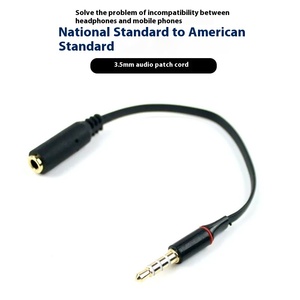 Audio <strong>Line</strong> 4 Phone Sound Card Turn American Standard Gb 3.5 mm Headset Conversion Is Compatible with the Universal Interface - Product Image 2