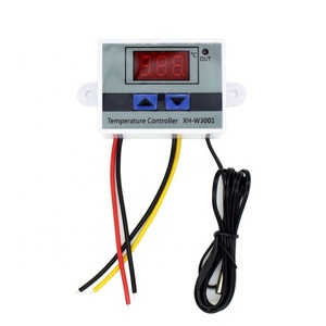 Controlador de temperatura de 12V 24V 220V de fábrica W3001 para incubadora, interruptor de calefacción de refrigeración, termostato, Sensor NTC