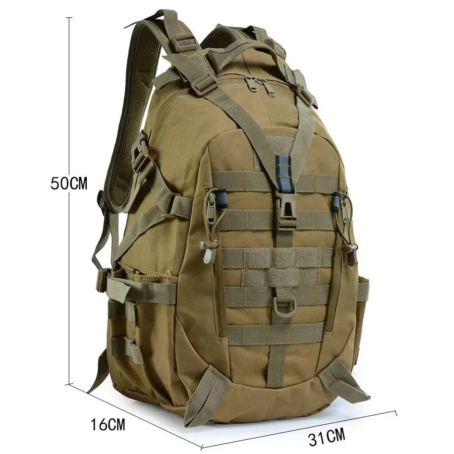 Fabrik Großhandel wasserdicht Camouflage Workout Klettern Camping Rucksack 25l Wandert aschen Custom Tactical Backpack