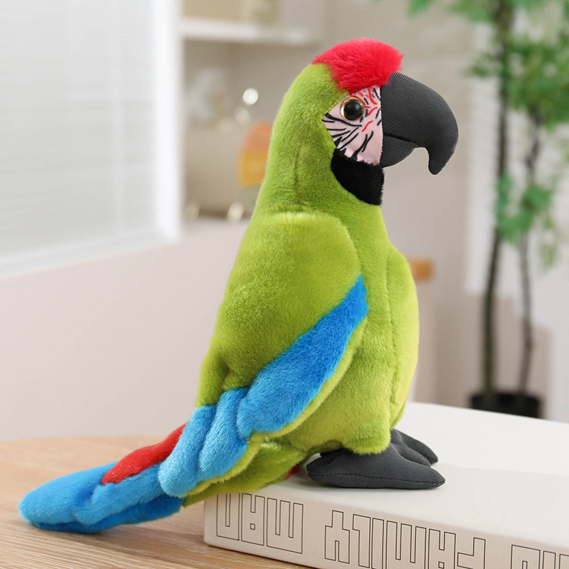Guacamayo militar verde