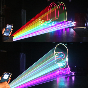 Интеллектуальный лазер RGB, 30 Вт, Bluetooth, Android и apple, управление мобильным телефоном, реклама, коммерческая свадьба, сценический свет - Product Image 6