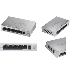 Zyxel ฟังก์ชันเครือข่าย GS1005HP-EU0101F 5พอร์ต2000 mbit/ S POE (940910027429) - Product Image 1