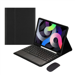 Inalámbrico para Bluetooth iPad Pro 12,9 Funda con teclado 2021 y 2020 Modelos Touchpad Cover en ruso árabe Español - Product Image 2