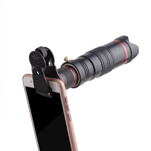 三脚ユニバーサルクリップ電話カメラレンズ望遠鏡ズーム付き22X光学望遠レンズキット - Product Image 3