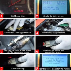 BST氧传感器,兼容丰田Carrmy 1996-2001 3.0l DOX-0206 89465-17201 89465-28290 89465-52010 - Product Image 6