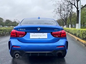 2019 BMW 1 serisi 118i M spor paketi kullanılan sol el Sedan FWD oto R17 lastikler Turbo motor deri koltuklar koyu benzinli araba - Product Image 5
