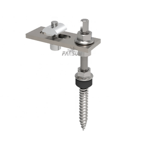 مسامير تعليق معدنية للأسقف من FarSun تعمل بالطاقة الشمسية 304 مسامير خشبية مضفرة - Product Image 2