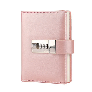 Small <strong>Notepad</strong> A7 Journal Diary <strong>Notebook</strong> <strong>with</strong> <strong>Lock</strong> Line Pages Agenda Planner Stationery Organizer Office School Password <strong>Notebook</strong> - Product Image 6