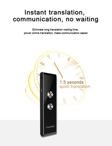 40 <strong>Languages</strong> 1.5 Seconds Fast Translation Device T8 Dual Mic Smart <strong>Language</strong> Translator - Product Image 2