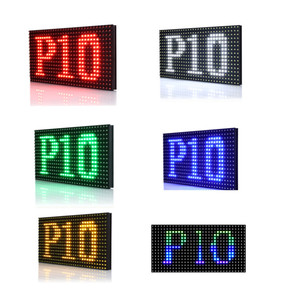 Professional Manufacturer <strong>P10</strong> Yellow Single Color Outdoor DIP <strong>Led</strong> Display <strong>Module</strong> 320*160 Hub12