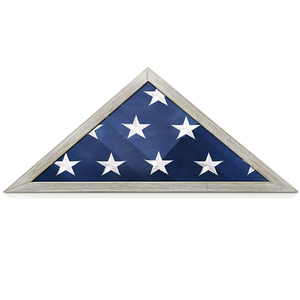 Mộc Mạc rắn gỗ Cờ trường hợp đối với mỹ cựu chiến binh chôn cất cờ 9.5x5 hiển thị đứng đồ nội thất nhà cho phòng khách - Product Image 3